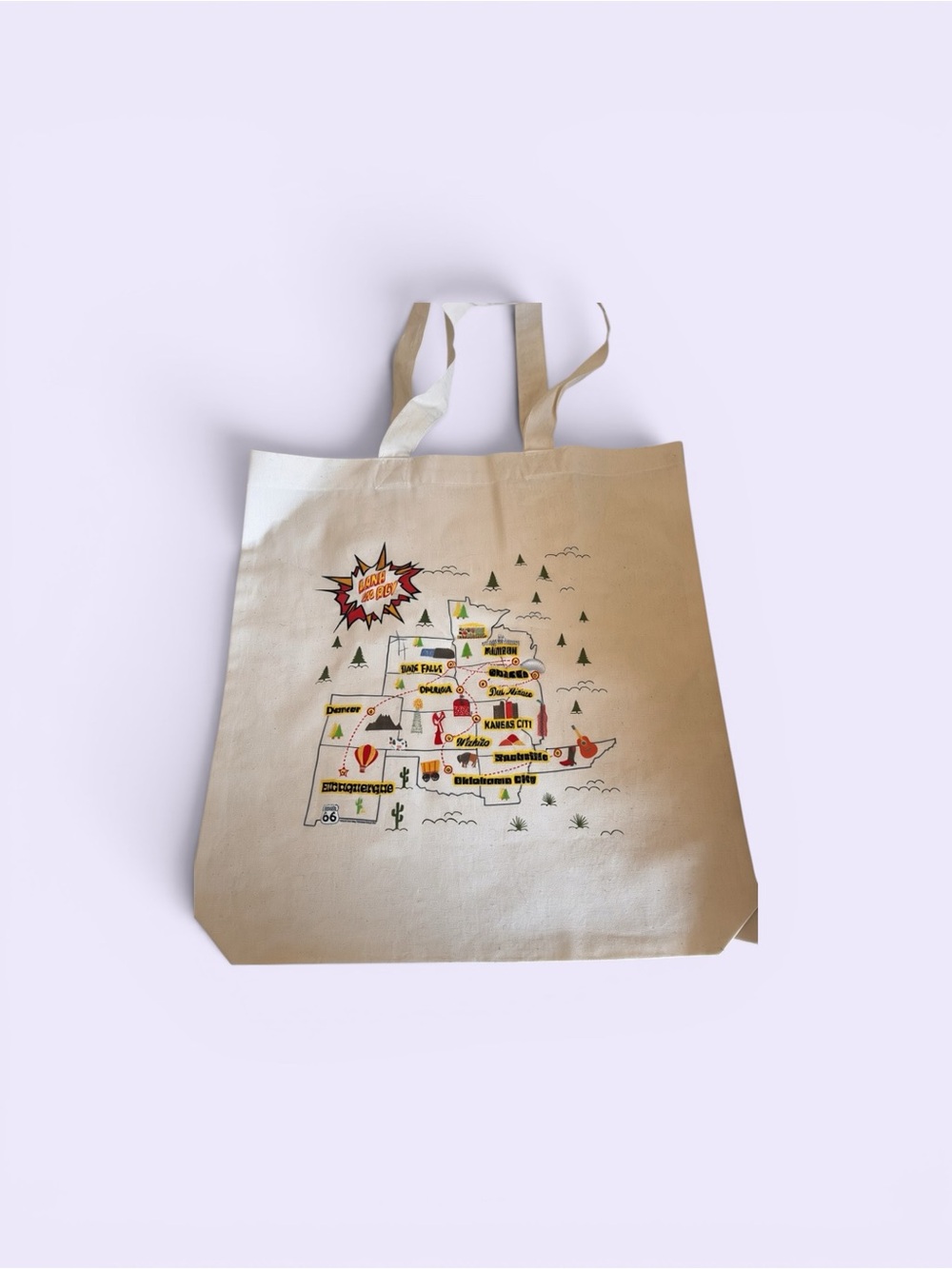 Lana Del Rey Norman Fucking Rockwell!! Tour Beige Tote